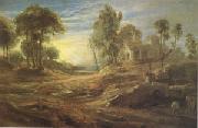 Peter Paul Rubens, Landscape with a Watering Place (mk05)